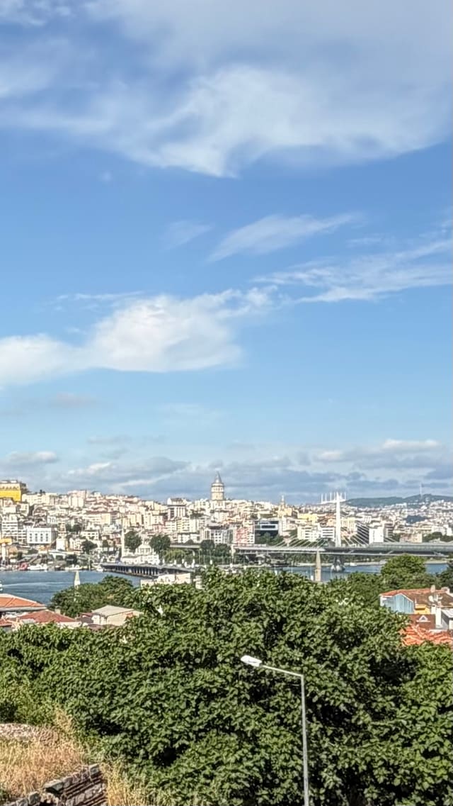 Cibali – 2-bedroom flat for sale in a recent building, with open views of the Golden Horn and Galata Tower